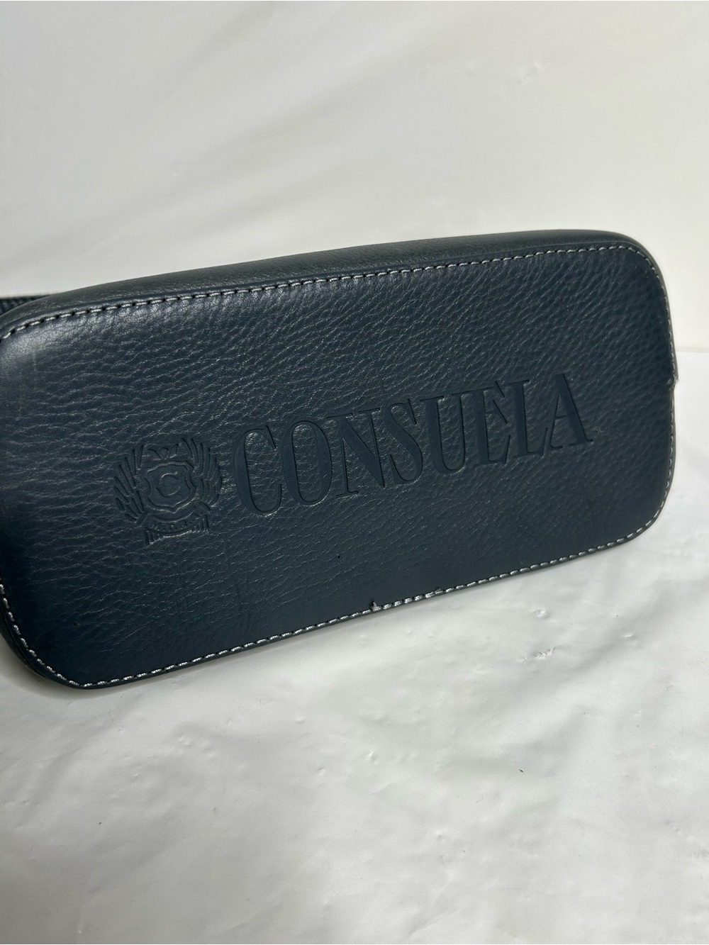 Consuela Keanu Your Way Gray Leather Shoulder Bag - Picture 12 of 12